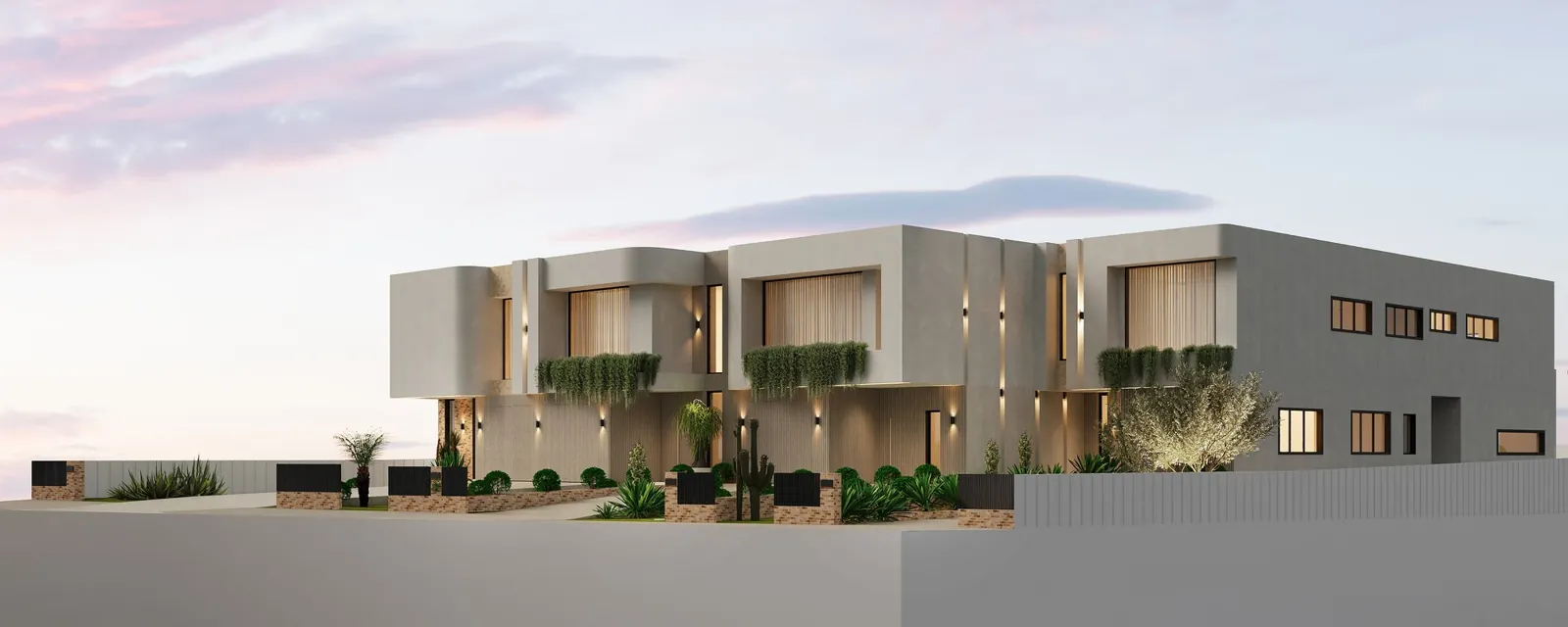Luxury terraces, Miranda (proposed)