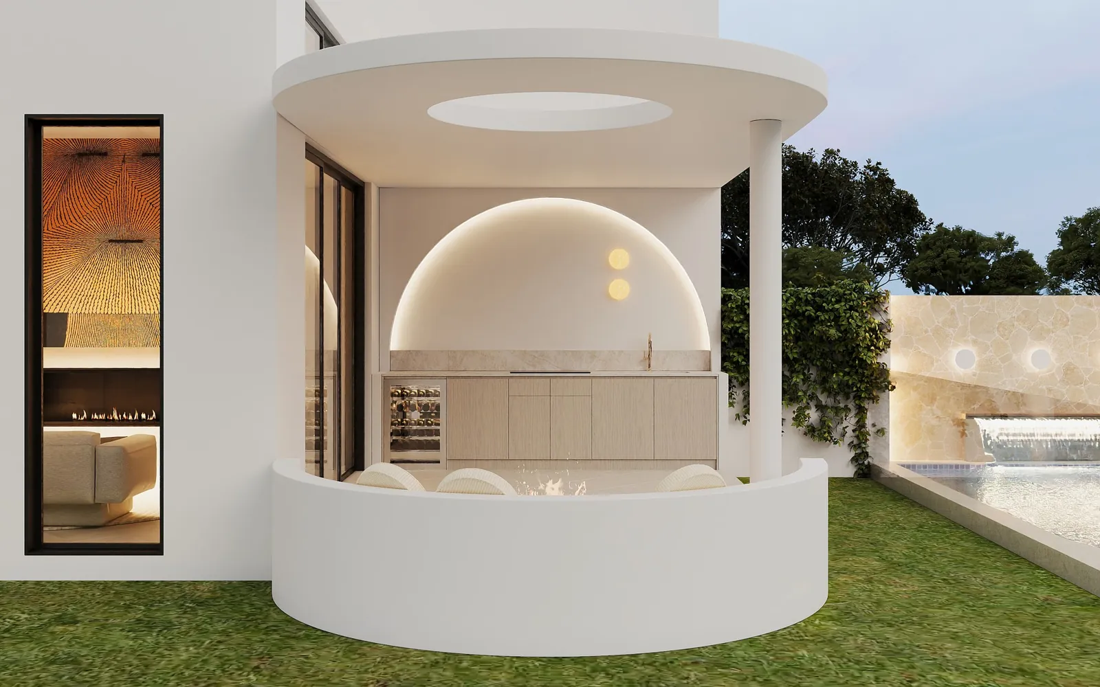 Proposed alfresco pavilion, Miranda