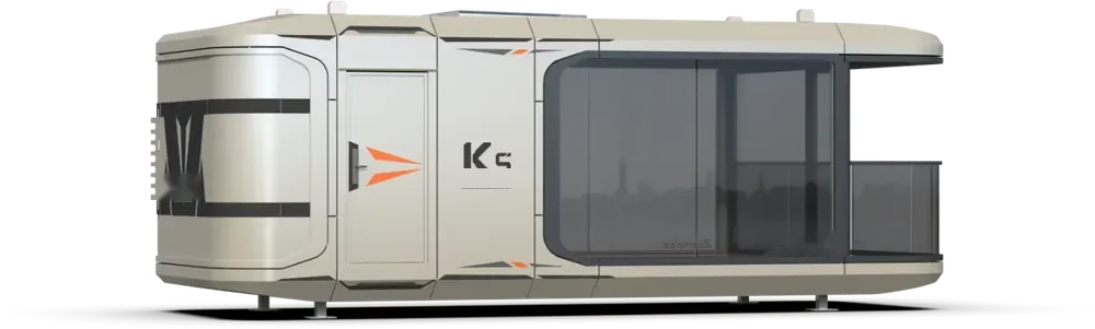 K5 capsule, side view