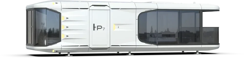 P7 capsule, side view