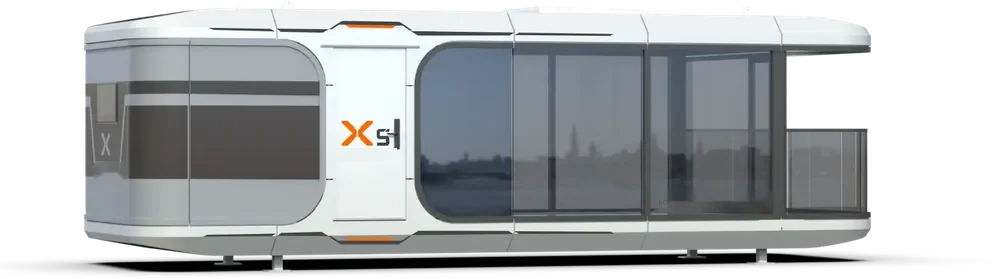 X5 capsule, side view