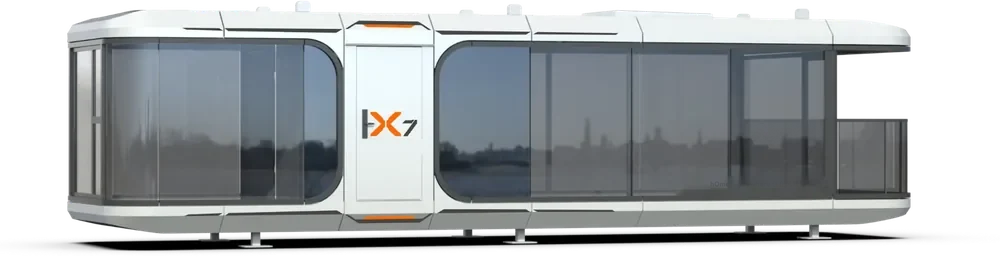 X7 capsule, side view